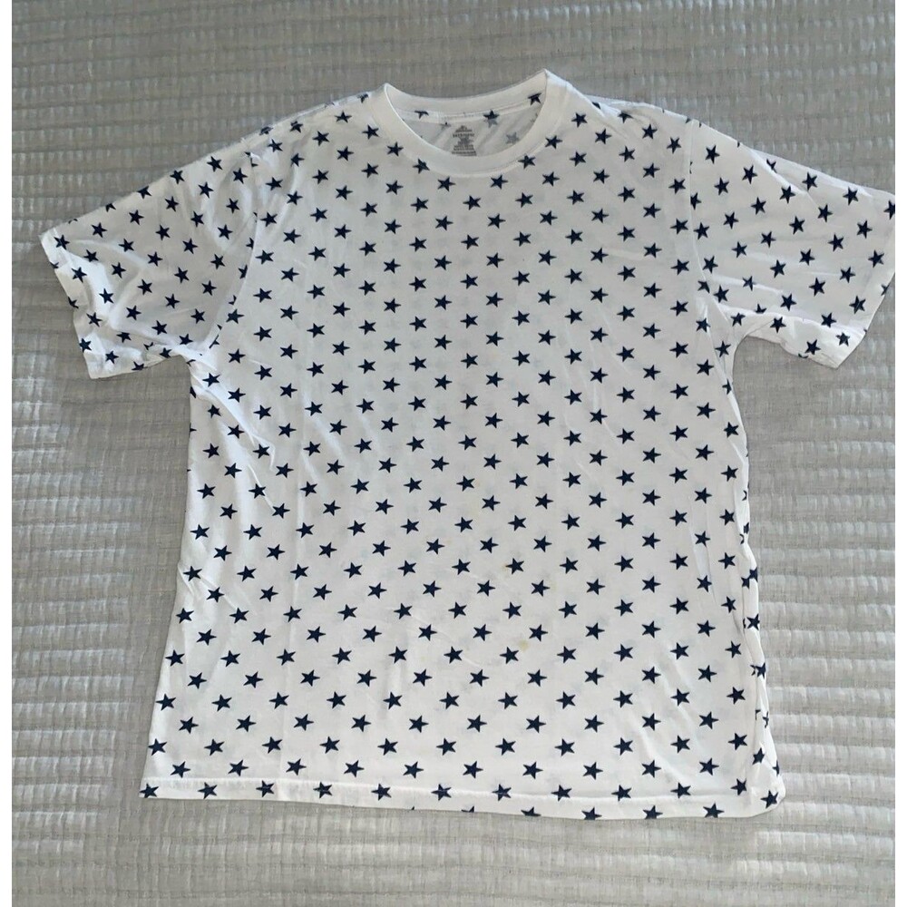 Celebrate! Patriotic stars shirt = large